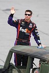 BROOKLYN, MI - JUNE 14: Denny Hamlin, driver o...