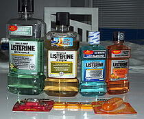 Various Listerine products