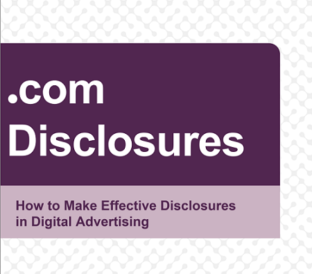 FTC Online Disclosures