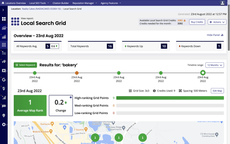 Bright Local Dashboard Example