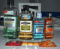Various Listerine products